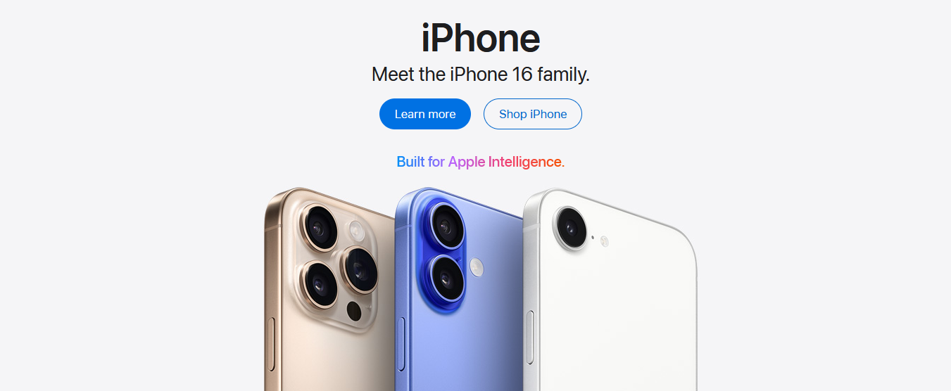 iPhone - Meet the iPhone 16 family