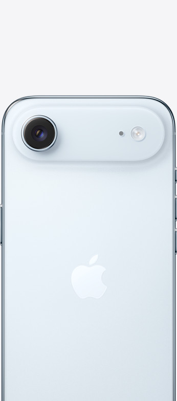 iPhone Air witb sky blue 202509 at Apple Store